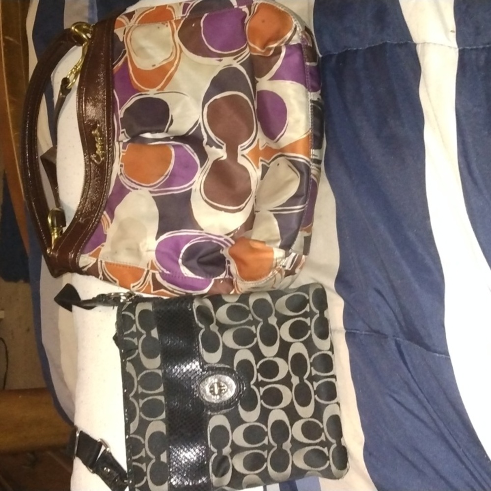 SOLD 2 Coach Crossbody purses